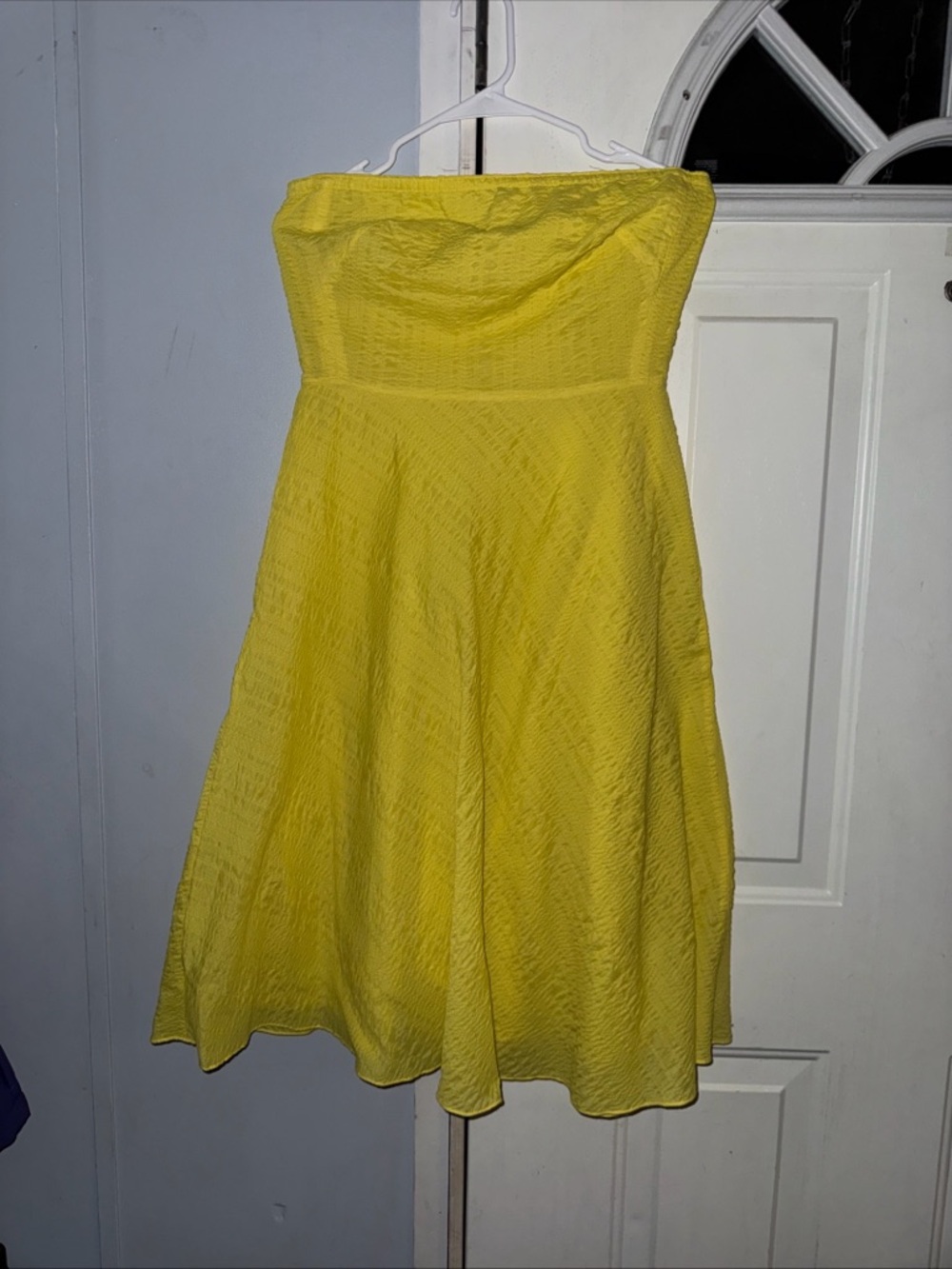 Jcrew Straples Yellow A-Line Women’s Dress